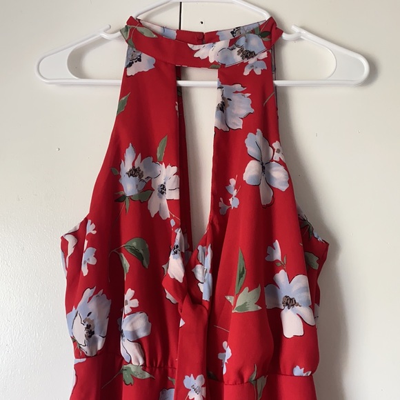 RED ROMPER - Picture 2 of 4